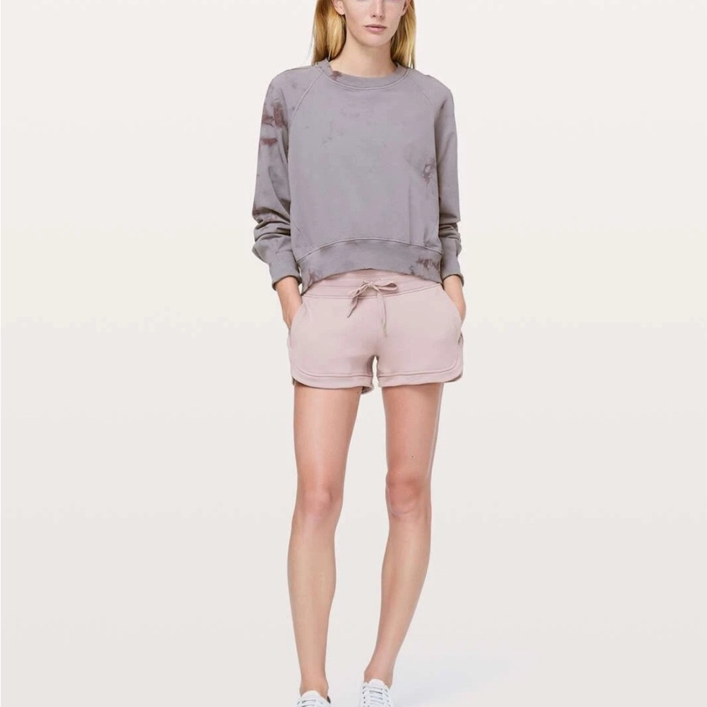 lululemon Hit Reset Shorts Lilac color 3” - Picture 2 of 3